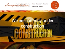 Tablet Screenshot of imaginahchonstudios.com
